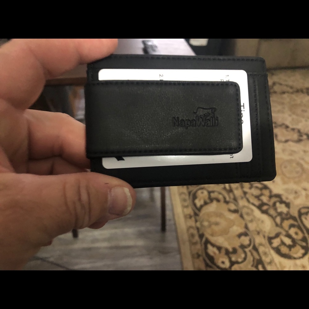 NapaWalli Magnetic Money Clip Wallet
